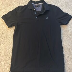 Black BR golf polo